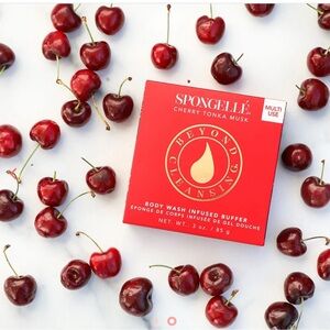 Spongelle Body Wash Infused Buffer Cherry Tonka Musk